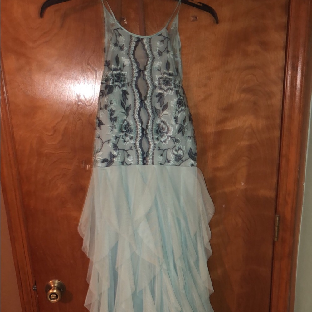 Sea Foam Green Prom Dress
